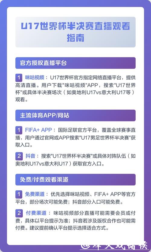 免费在线观看世界杯精彩赛事直播资源网站全指南